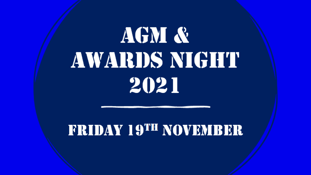 AGM & Awards Night Set for Friday 15th...